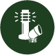 Landscape lighting icon