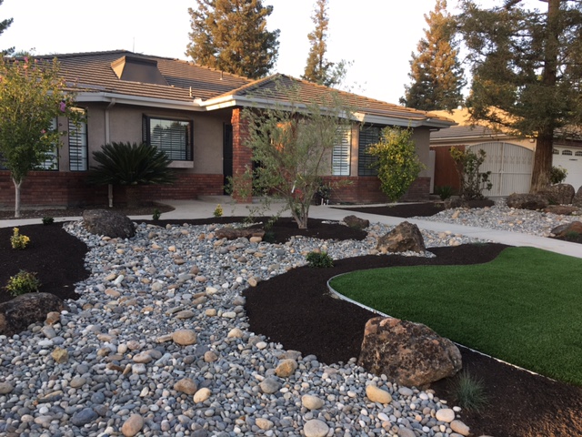 Landscaping after pic
